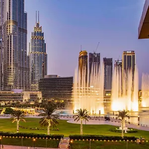 First Class 2br With Full Burj Khalifa And Fountain View شقة دبي